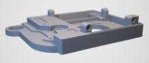 Servo & Stepper Holder - MMX printed part
